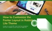 How to Customize the Footer Layout in Rabbit Lite Theme