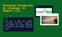 Multilingual Category Management in Rabbit Lite Theme