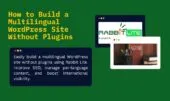 Multilingual WordPress Site with Rabbit Lite Theme