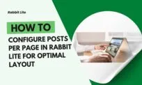 How to Configure Posts Per Page in Rabbit Lite for Optimal Layout