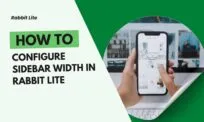 How to Configure Sidebar Width in Rabbit Lite